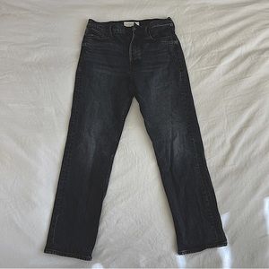MOTHER Jeans in Black Wash